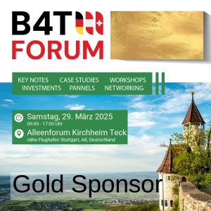 B4T Forum 2025 Gold Sponsor