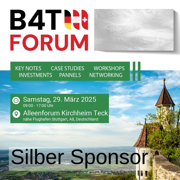 B4T Forum 2025 Silber Sponsor